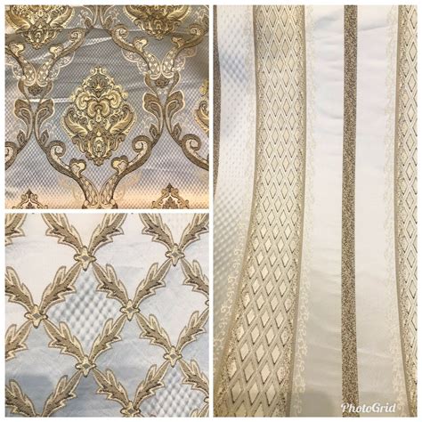 ivory and metallic gold upholstery fabric|gold fabric by the yard.